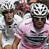 Andy Schleck w�hrend der 17. Etappe des Giro d'Italia 2007